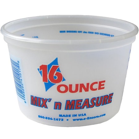 Encore Plastics Container Mix Plastic 16Oz 300352